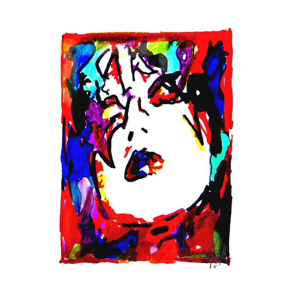 Ace Frehley Kiss Guitar Hard Rock Music Poster Print Wall Art 11x17